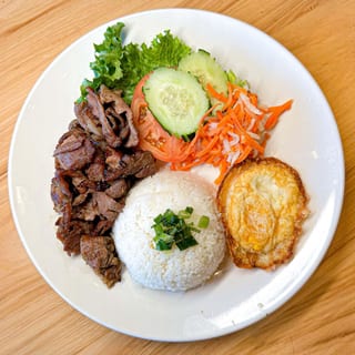 BBQ Pork Broken Rice