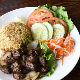 Shaken Beef Fried Rice